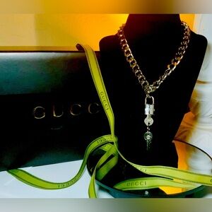 GUCCI Lock Silver With Two Keys